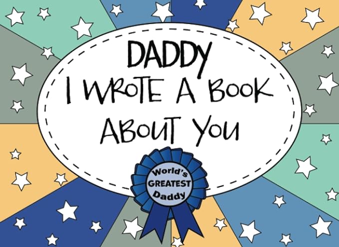 Father's Day Gift-Fillable Book for Dad
